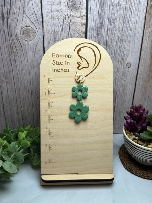 Daisy Stacked Dangles