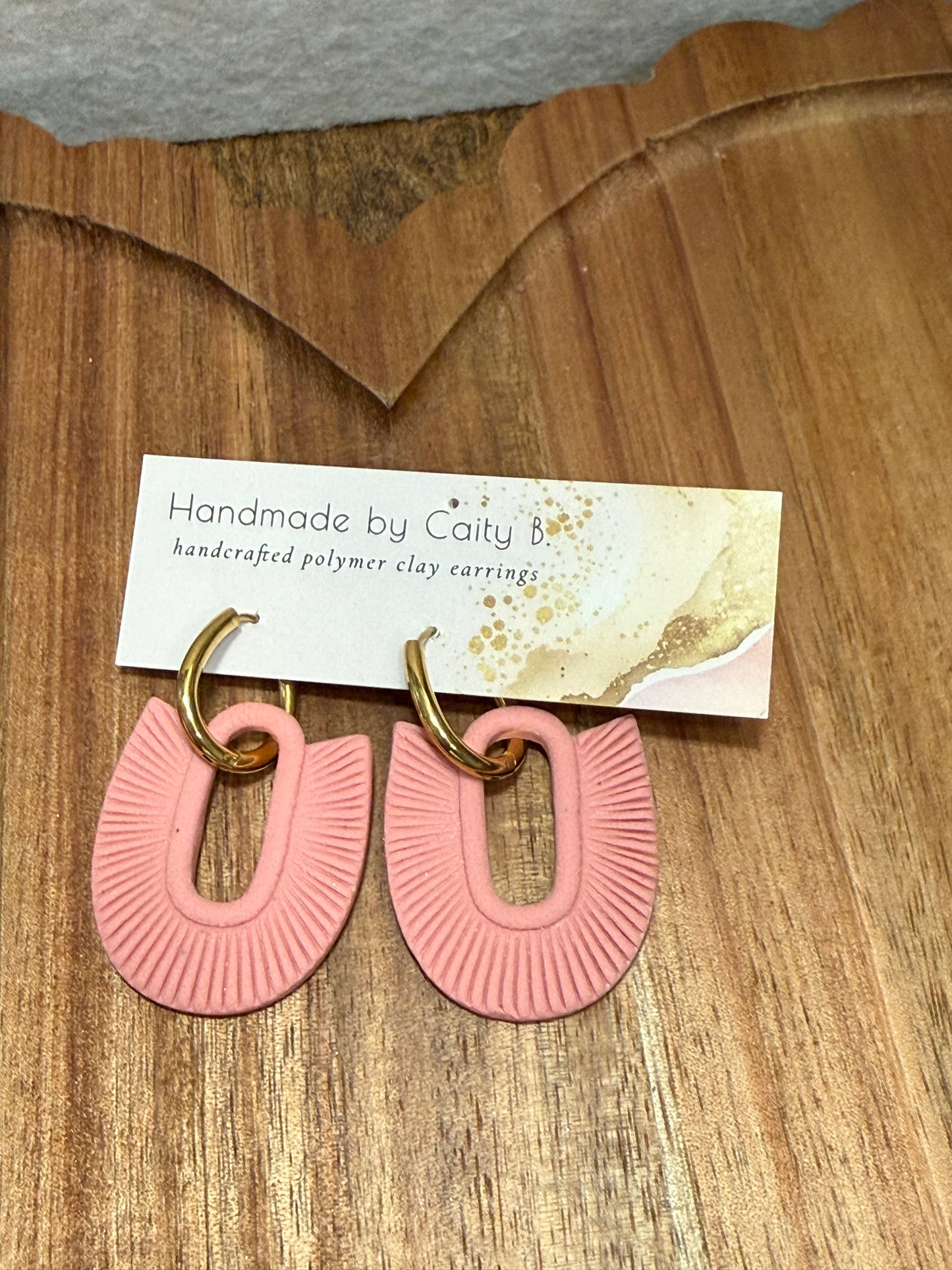 pink scallop gold Huggies