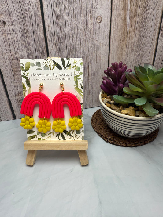 Daisy Rainbow Dangles