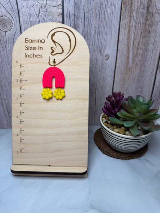 Daisy Rainbow Dangles
