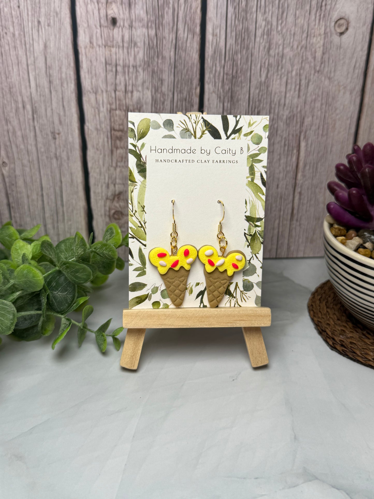 Mouse Ice Cream Cones