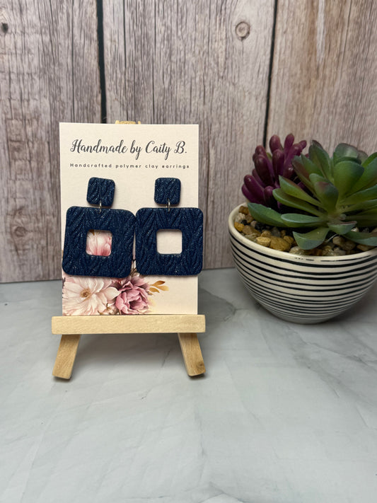 Blue Sparkle Earrings