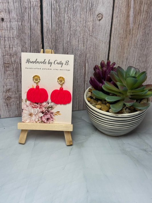 Pink Textured Pumpkins