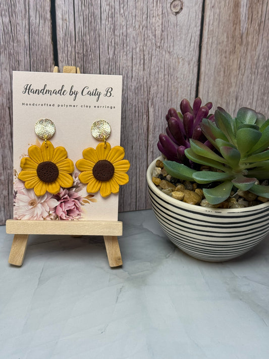 Sunflowers With Gold Tops