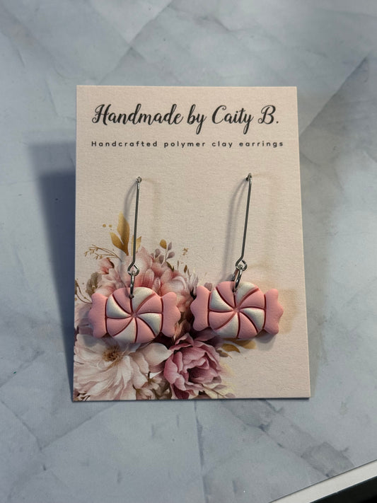 pink peppermint drops