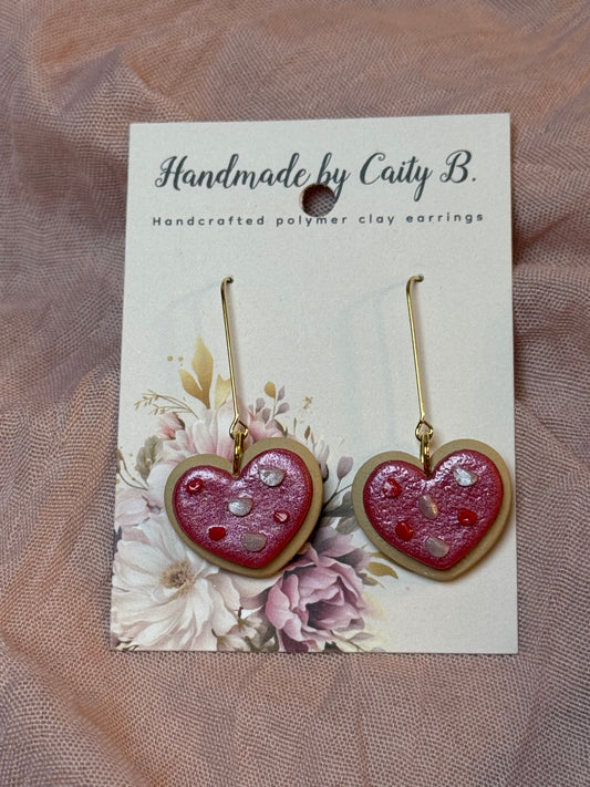 heart sugar cookies