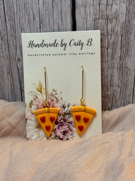 heart pepperoni pizza dangles